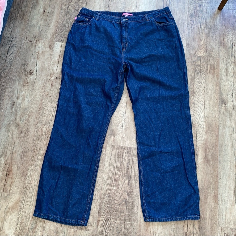 Woman Within  Blue Jeans Size 24 Tall
